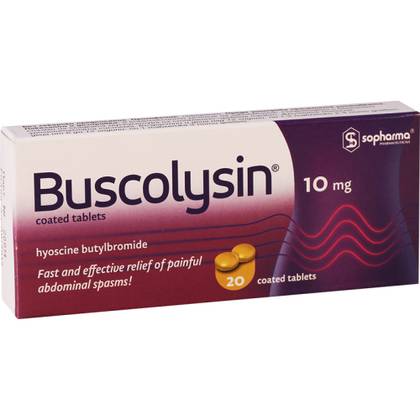 Buscolysin 10mg Tablets #20
