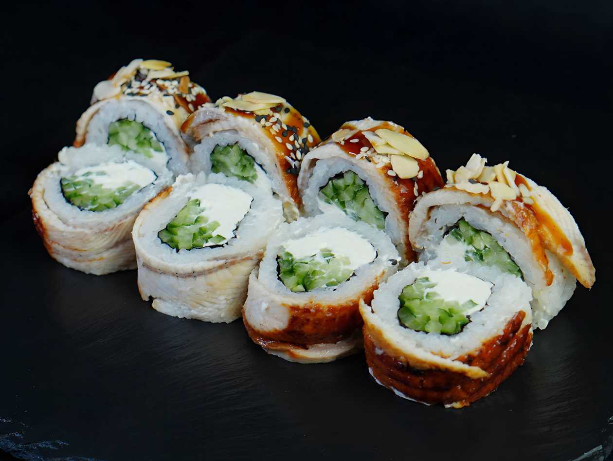 Philadelphia with Eel (8 pieces)
