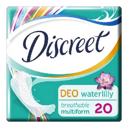 Discreet Deo Water Lily Panty Liners #20