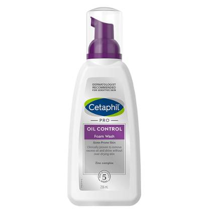 Cetaphil PRO Acne/PRO Oil Control Face Wash for Oily/Acne-Prone Skin 235ml