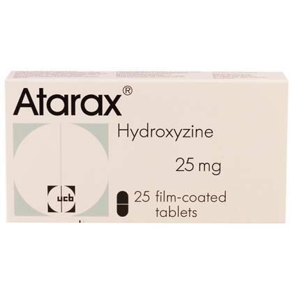 Atarax 25mg Tablets #25