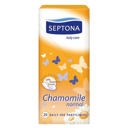 Septona Chamomile Normal Cotton Pads #20