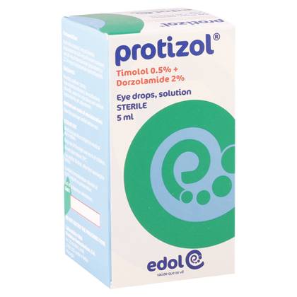 Protizol Eye Drops (20mg+5mg)1ml 5ml #1