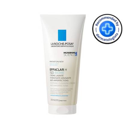 La Roche-Posay Effaclar H ISO-BIOME Cleansing Cream for Oily/Problematic/Acne-Prone Skin 200ml 7759