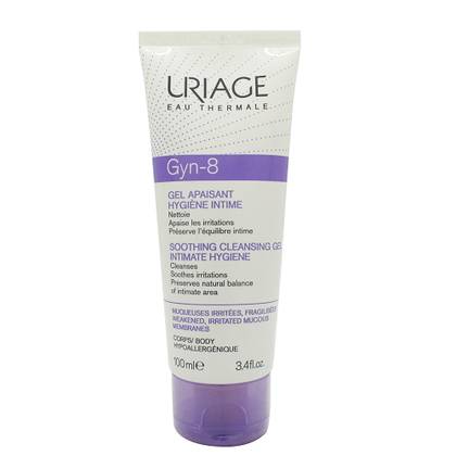 Uriage Soothing Intimate Hygiene Gel for Sensitive, Irritated Skin pH8 100ml 1062
