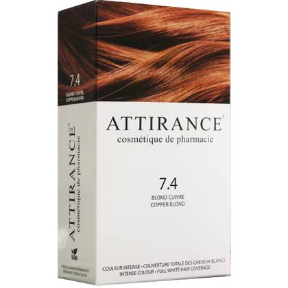 Atirance Copper Blonde Hair Coloring Cream 7/4 50ml 1454