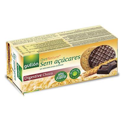 Gulon Sugar-Free Wheat Digestive Biscuits with Dark Chocolate 270g 4326