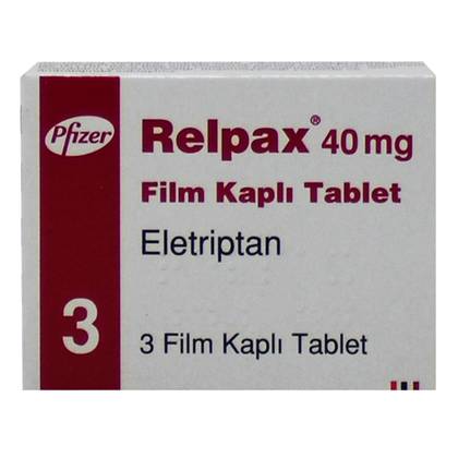 Relpax 40mg Tablets /TR/ #3