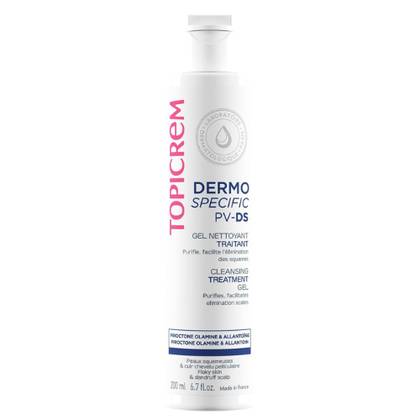 Topicrem PV/DS Cleansing Gel for Face and Body for Skin Prone to Mycosis 200ml