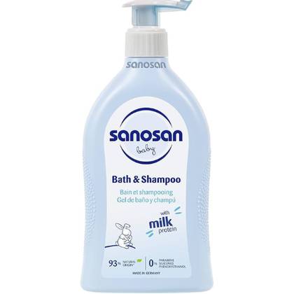Sanosan - Baby Shampoo and Wash Gel 500ml 9011/3093-9700/0256