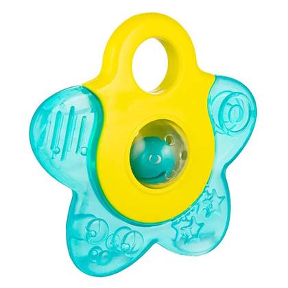 Canpol Baby Teether with Massager "Star", Turquoise 56/161 0140