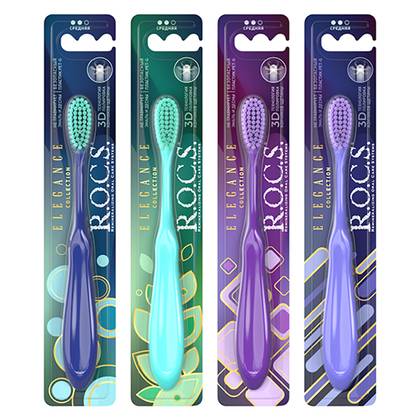 Roxie Elegance Medium Toothbrush 0821