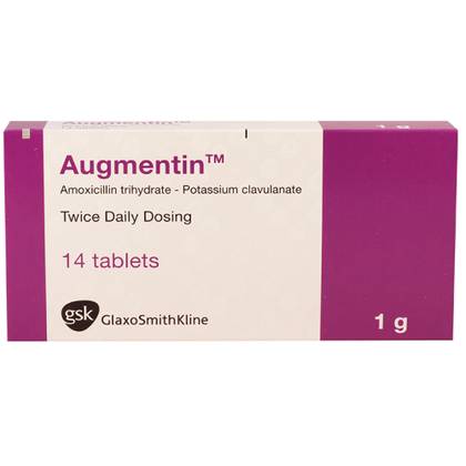 Augmentin Tablets 875mg+125mg #14