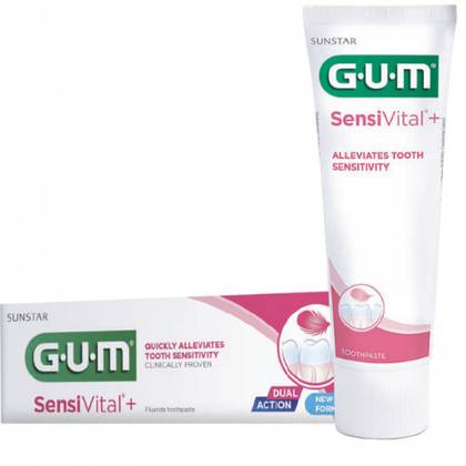 GUM Sensivital Toothpaste for Sensitive Teeth 75ml 3415/2984