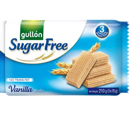 Guloni Sugar-Free Waffle with Vanilla Cream 210g (180g) 9740