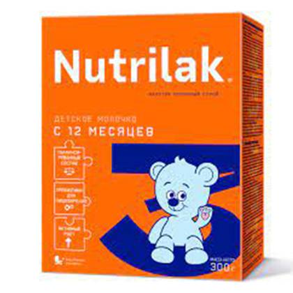 Nutrilac - Milk 3 /12 months+/ 300g 1349