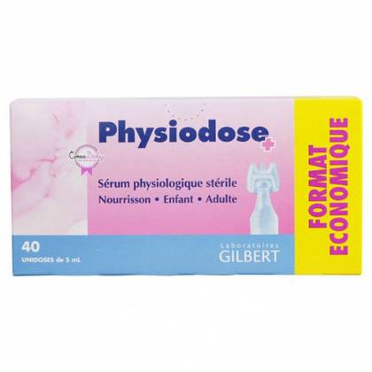 Physiological (Physiodose) Eye/Nose Drops 0.9% 5ml Vial #40