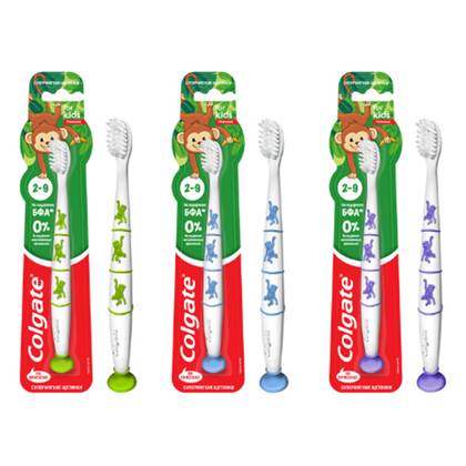 Colgate Kids Monkey Ultra Soft Toothbrush (Ages 2-9)