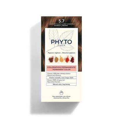 Phyto - Color Hair Dye N5.7 Light Chestnut Brown 0961/9317/9614/2624