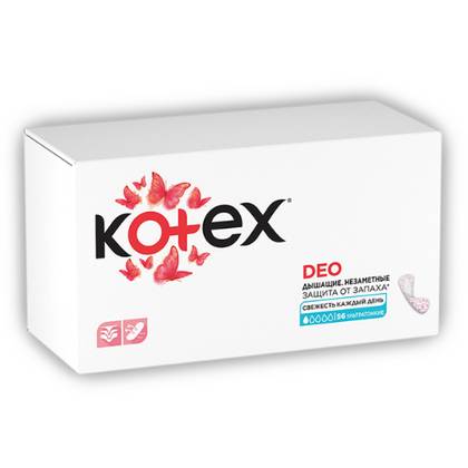 Kotex - Super Slim Deo Panty Liners /1drop/ #56