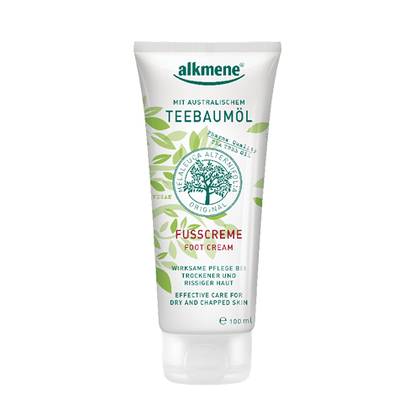 Alkmene Tea Tree Oil Moisturizing Foot Cream for Dry Skin 100ml