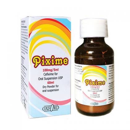 Pixime Powder for Suspension 100mg/5ml 60ml Bottle #1