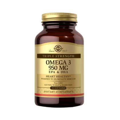 Solgar Omega-3 950mg Capsules #50