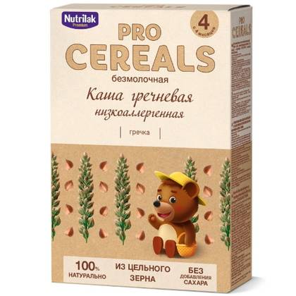 Nutrilak Premium - Milk-Free Buckwheat Cereal, Hypoallergenic /4m+/ 200g