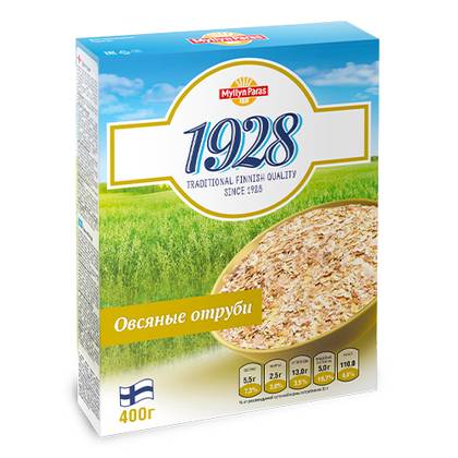 Milin Parasi - Milk-Free Cereal "1928" Oat Bran /1yr+/ 400g