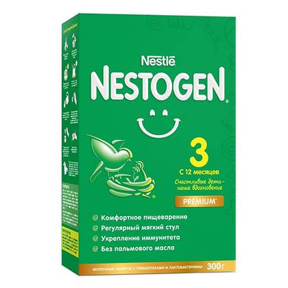 Nestle - Nestogen 3 Prebio Milk /12mo+/ 300g 2239/3077