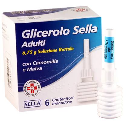 Microlax Glycerol Sella /Adult/ Rectal Solution 6.75g #6