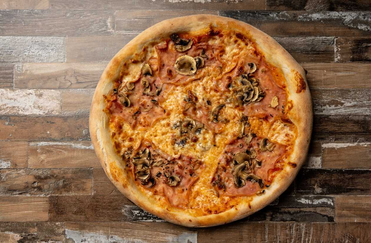 Prosciutto Funghi Pizza Ø45cm