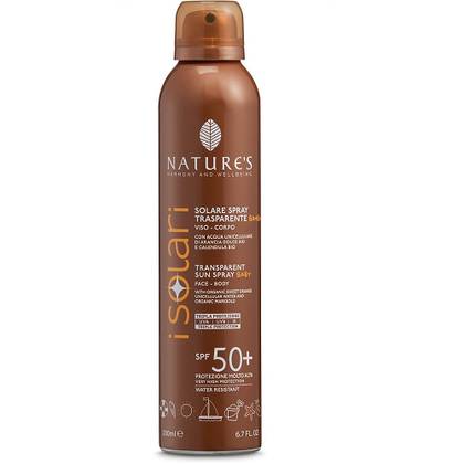 Isolar Baby Sunscreen Face/Body Spray Water Resistant SPF50+ 200ml