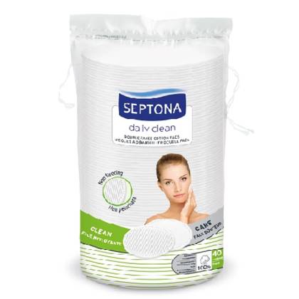Septona Oval Cotton Pads DUO 743-3703 #40