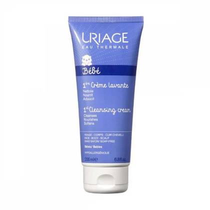 Uriage BEBE 1st Cleansing Cream Baby/Child Face/Body/Scalp 200ml