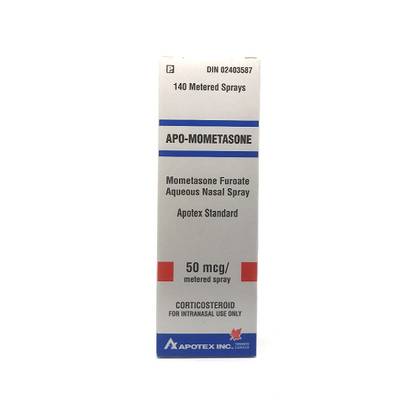 Mometasone-APO Nasal Spray 50mcg/dose 140 doses bottle #1