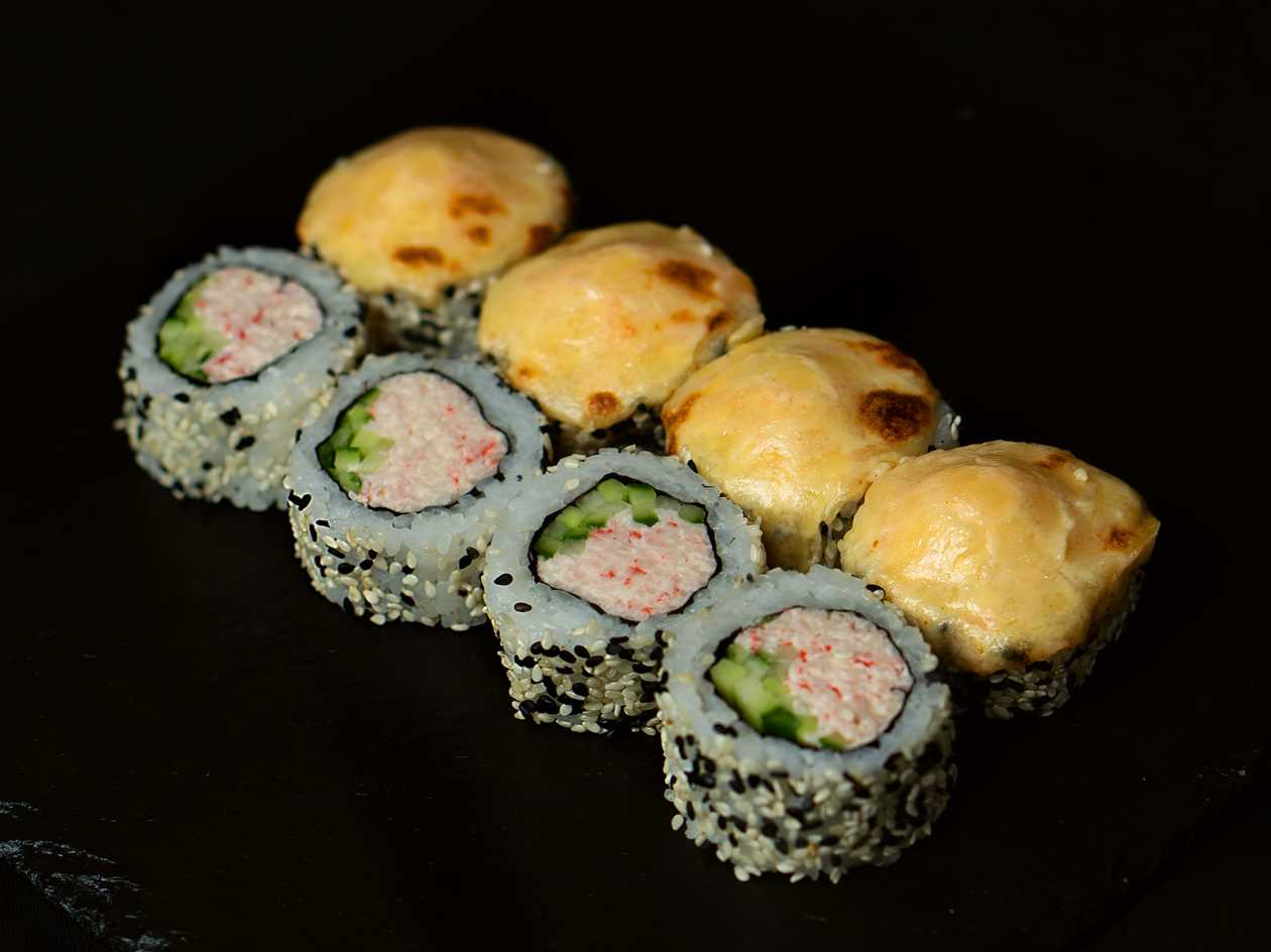 Baked Roll with Snow Crab (8 pieces)