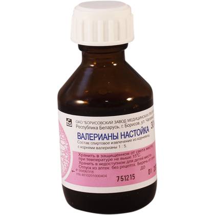 Valerian Tincture 30ml Bottle /Bel/ #1