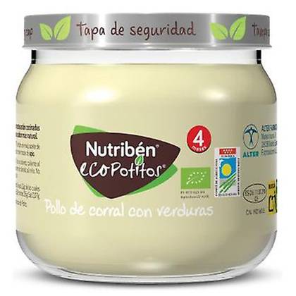 Nutriben - ECO Chicken with Vegetables Dinner /4mo+/ 120g