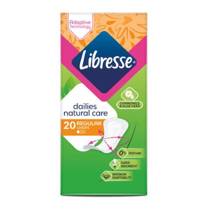 Libresse Natural Care Panty Liners /1drop/ 3249/6378 #20