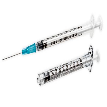 Insulin Syringe 1mL U-100 30G with Fixed Needle N1 #1