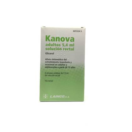 Canova Adult Microenema Rectal Solution 5.4g (6.75g) #6