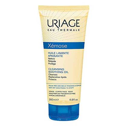 Uriage Xémose Cleansing Oil for Dry, Atopy-Prone, Itchy Face and Body Skin 200ml 3004