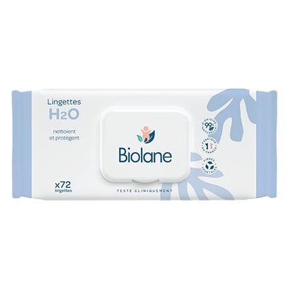 Biolane Cleansing Wipes with Water 0318 #72
