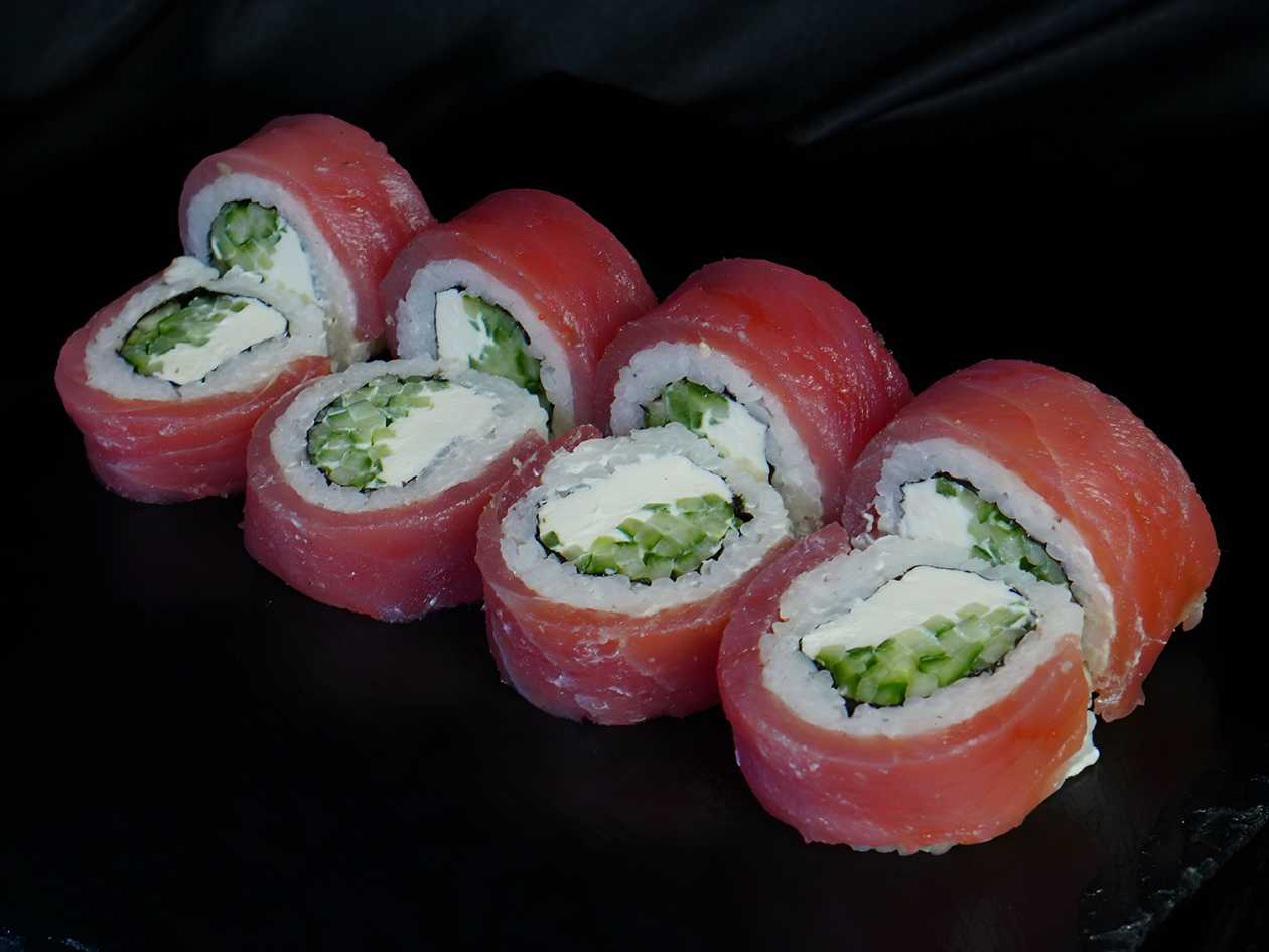 Philadelphia with Tuna (8 pieces)