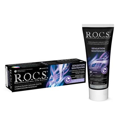 R.O.C.S. Sensational Whitening Toothpaste 74g