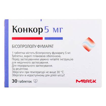 Concor 5mg Tablets #30