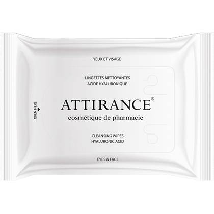 Atirance Hyaluronic Acid Facial and Eye Cleansing Wipes for Normal to Dry Skin 0877 #20
