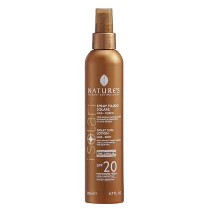 Isolar - Water Resistant Sunscreen Spray Lotion for Face/Body for All Skin Types SPF20 200ml 7109