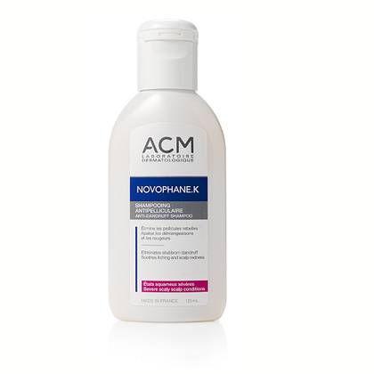 Isispharma - ACM Novophane K Anti-Dandruff/Seborrheic Dermatitis/Pityriasis Shampoo 125ml 0199